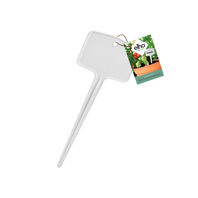 green basics etiq à planter s (set/5) blanc